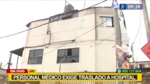 ATE: PERSONAL DE SALUD DE ANTIGUO HOSPITAL PIDE REUBICACIÓN POR PELIGRO DE COLAPSO 26 FOTO INTERIOR