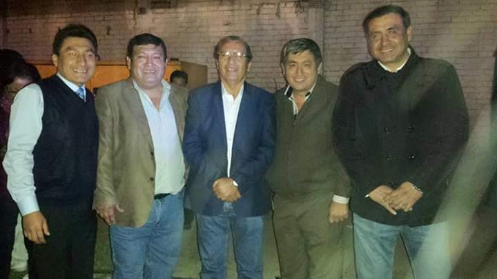 Ate: Los 5 de Acción Popular y el ascenso de Edde Cuellar 26 La gente de confianza de Benavides Cuellar Oscar Benavides y Leonardo Vílchez